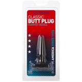 Classic Butt Plug – Smooth Small - Black