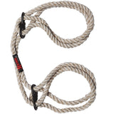 Kink - Hogtied - Bind & Tie - 6mm Hemp Wrist or Ankle Cuffs - Natural