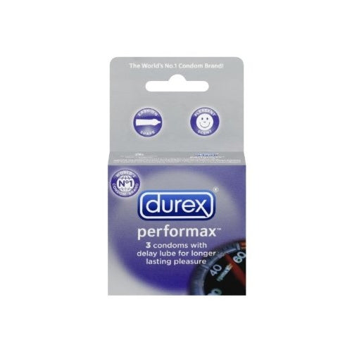 Durex 3Pack Performax Lubed Condoms