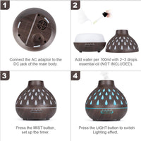 Remote control LED Lights Magical Air Humidifier