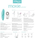 We-Vibe Moxie Wearable Clitoral Vibrator with Remote Control