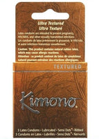 Kimono Textured 3pk Condoms