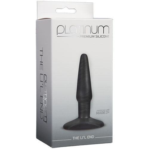 Platinum Premium Silicone - The Li'l End - Charcoal