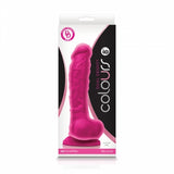 NS - Colours - Dual Density - 8" Dildo - Pink