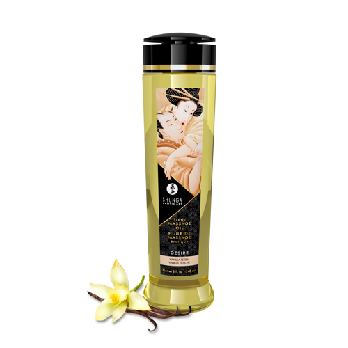 Erotic Massage Oils Desire / Vanilla Fetish (240ml/8oz)