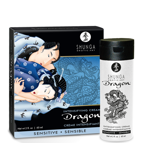 Shunga Dragon™ Sensitive Cream - Intensifying cream for couple